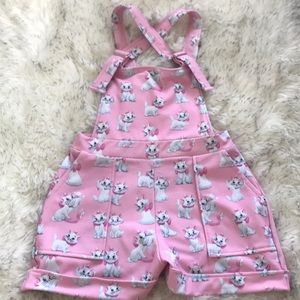 Limited Edition Marie Pink Short Overalls